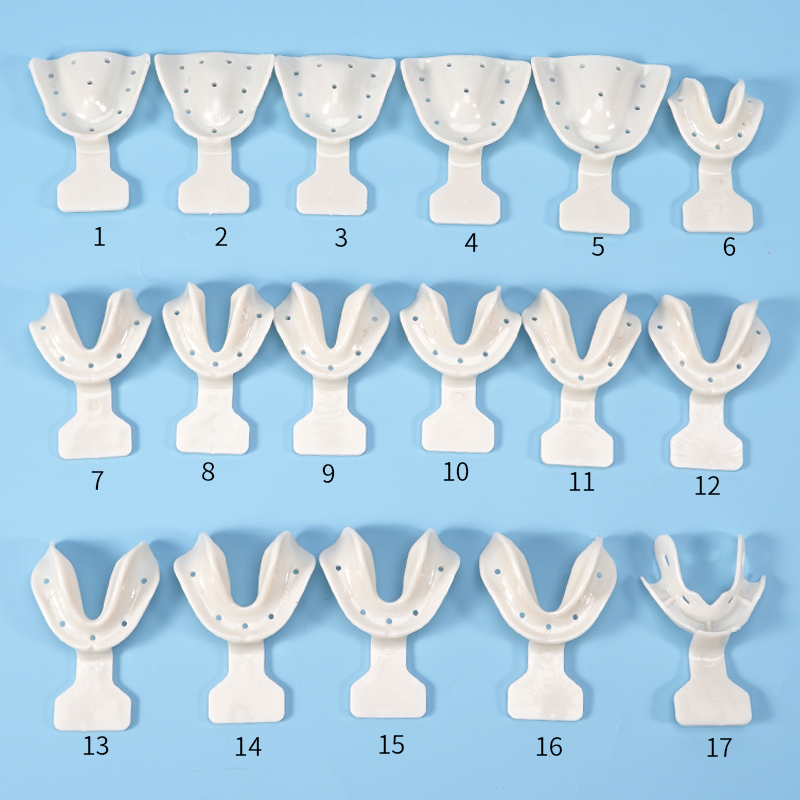 Teeth Whitening Tray - 17-delige set tandafdrukbakjes voor gebitloze kaken,