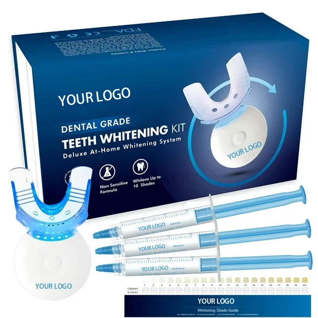 Teeth Whitening At Home Kit - Hoogwaardige reinigingsset draadloze witmaakapparaten voor thuisgebruik