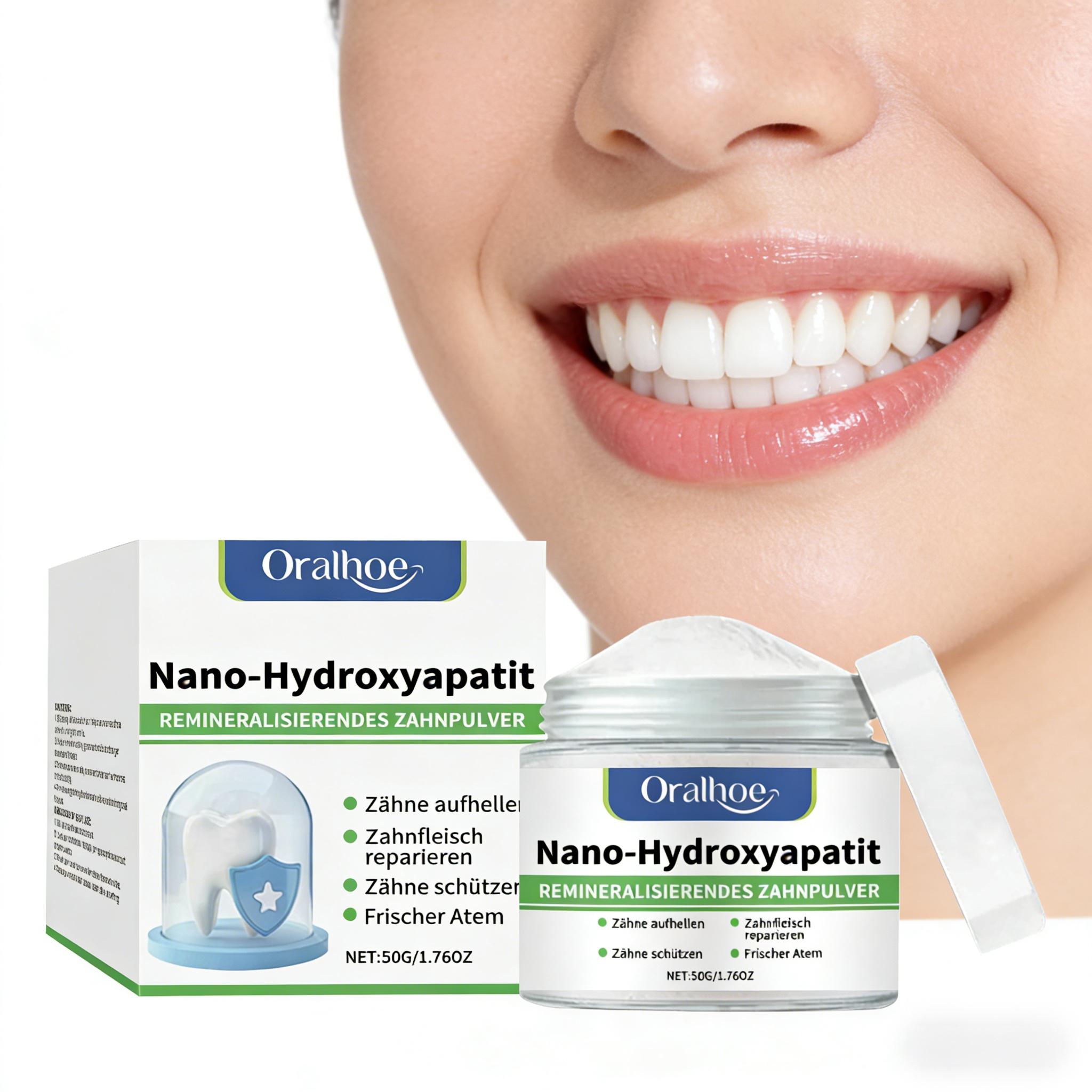 Teeth Whitening Remedies - Oralhoe Whitening Tandpoeder Diepe reiniging van