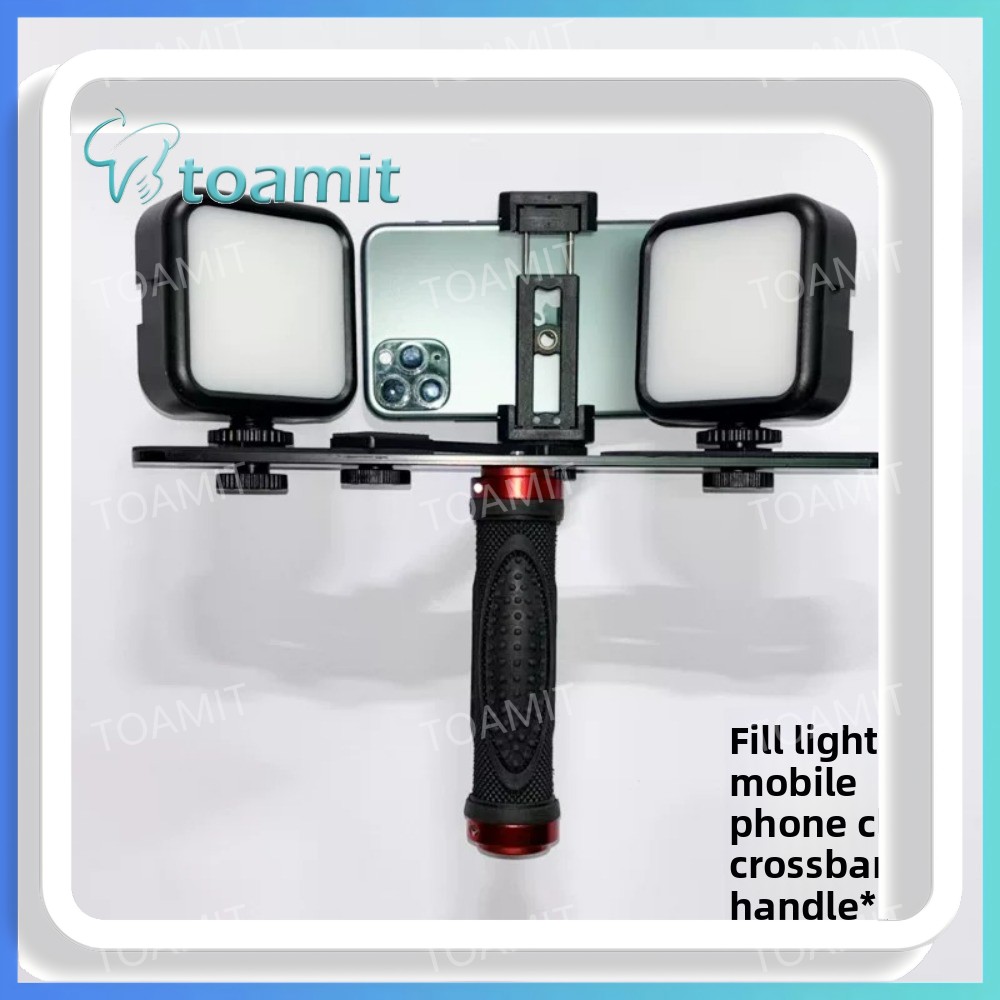 Teeth Whitening Session - Tandheelkundige fotografielamp, Bluetooth LED-flitser voor smartphone,