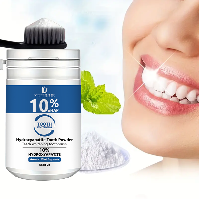 YUTIKUE 10% nHAP tandenpoeder  - Teeth Whitening Session recensie en prijs