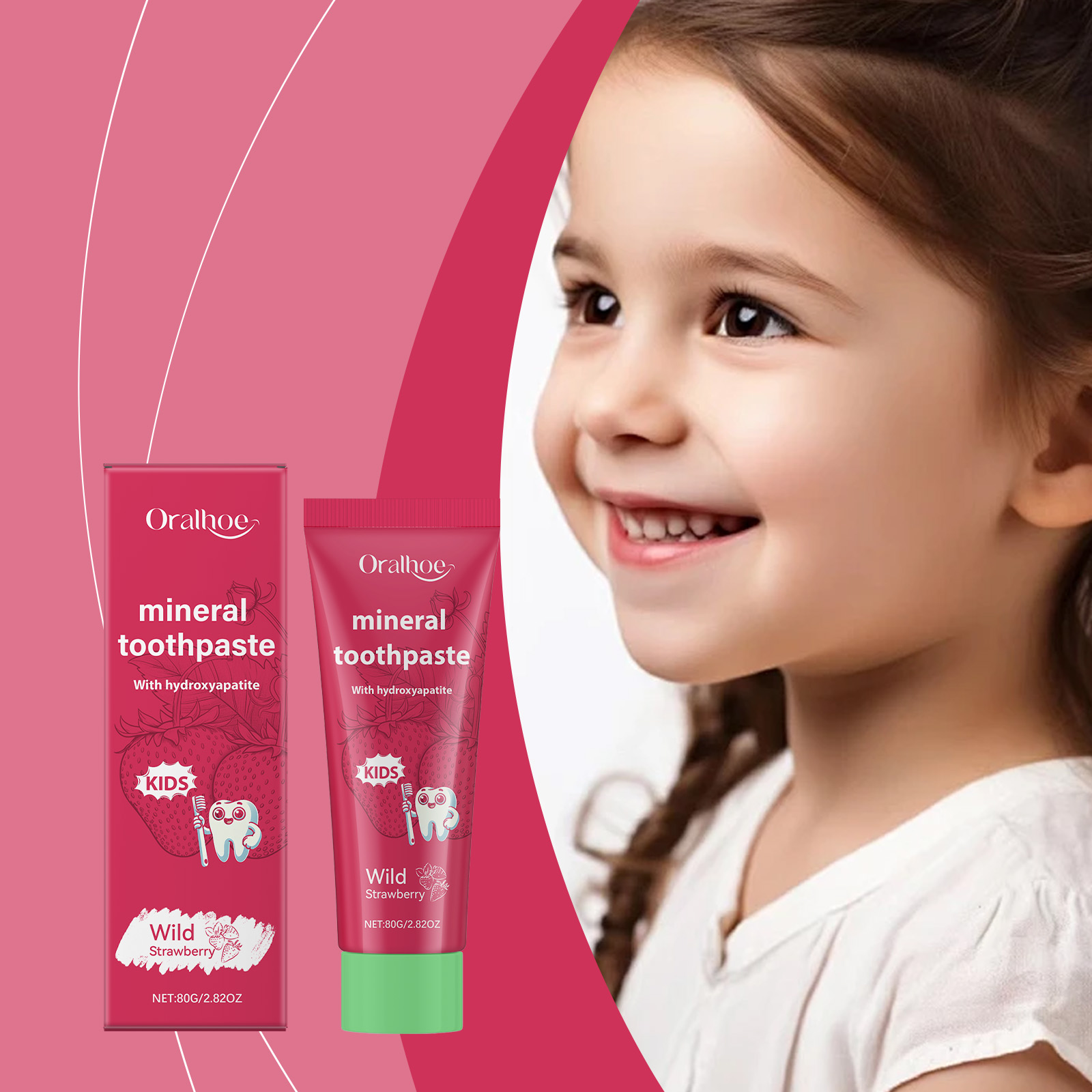 Oralhoe Kinder Tandpasta Reini - Teeth Whitening Naturally recensie en prijs