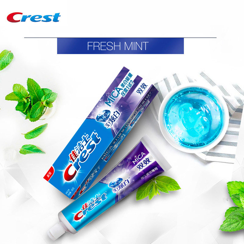 Crest 3D Mica Tandpasta Fluori - Teeth Whitening Naturally recensie en prijs