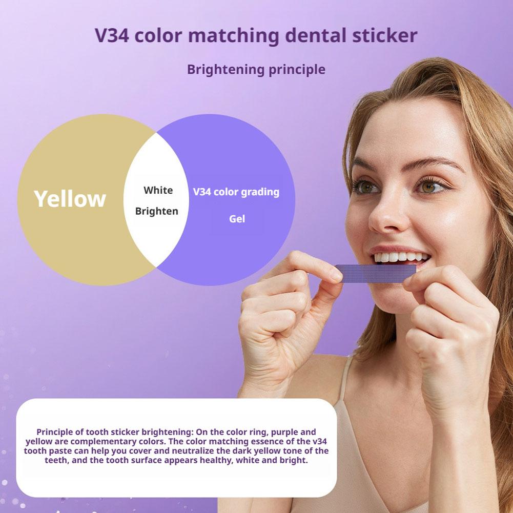 14/28/42PCS V34 Paarse Tanden  - Teeth Whitening At Home Kit recensie en prijs
