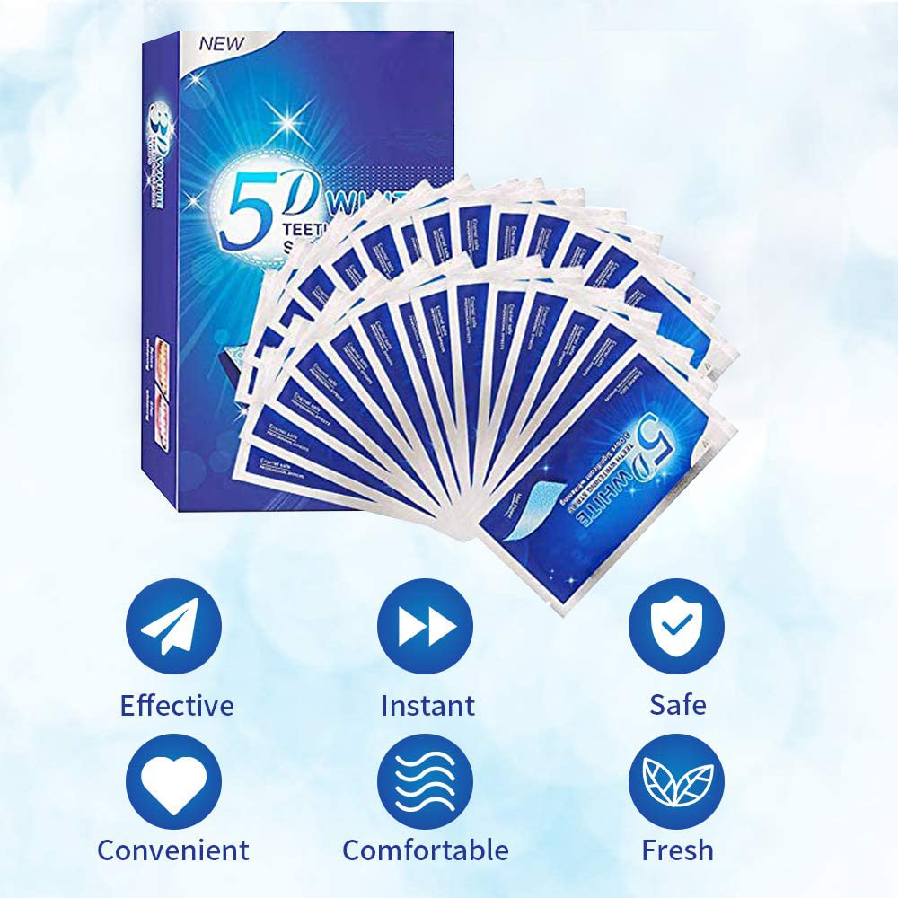 5D Witmakende Tandstrips, Whit - Teeth Whitening Session recensie en prijs