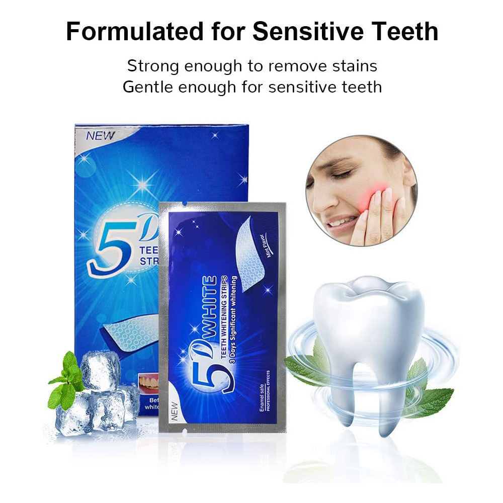 5D Witmakende Tandstrips, Whit - Teeth Whitening Session recensie en prijs