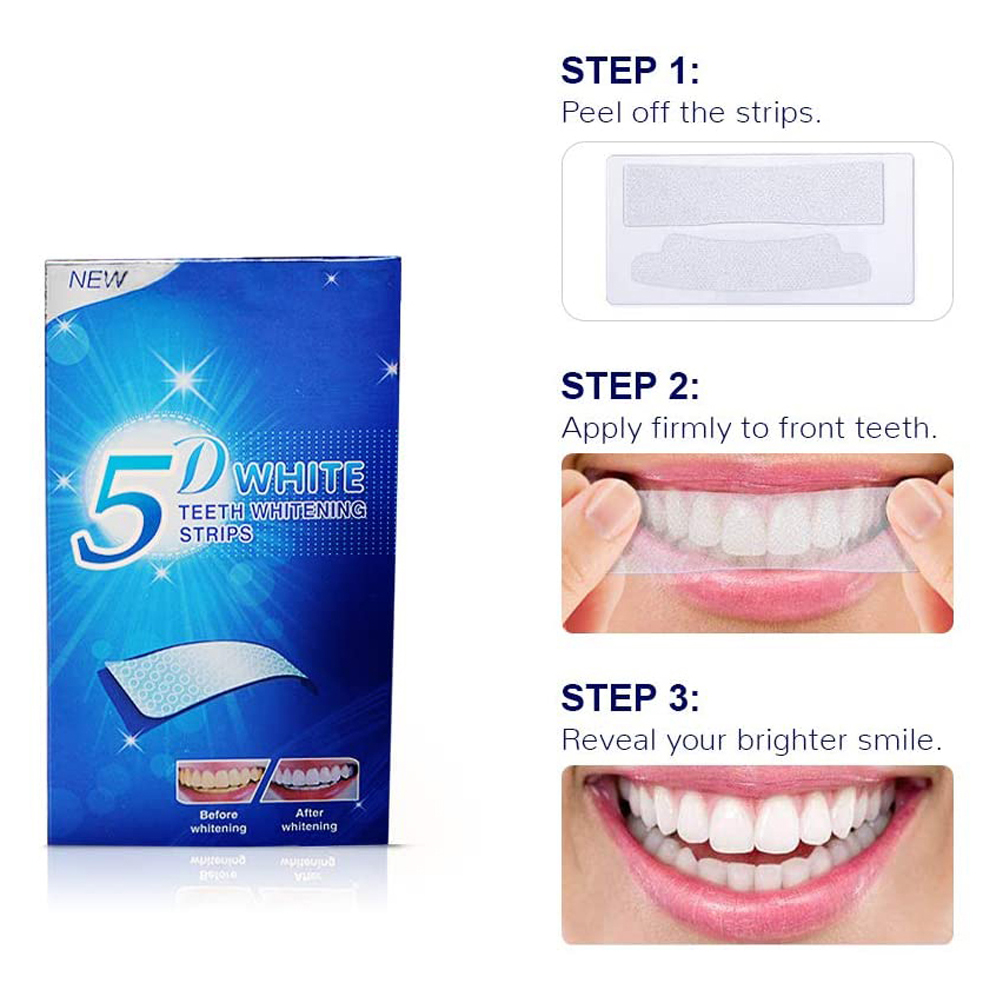 5D Witmakende Tandstrips, Whit - Teeth Whitening Session recensie en prijs